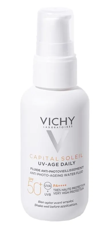 Produktas VICHY Capital Soleil UV Age Daily SPF50+ Facial fluidas, 40 ml Paveikslėlis