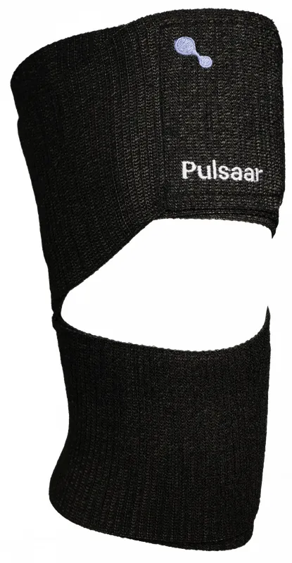 Produktas PULSAAR Black Elastic elastinis tvarstis, 1 vnt. Paveikslėlis