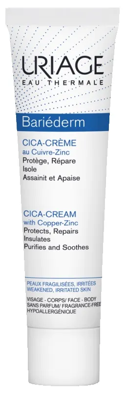 Produktas URIAGE Bariederm Cica Cu-Zn kremas, 40 ml Paveikslėlis