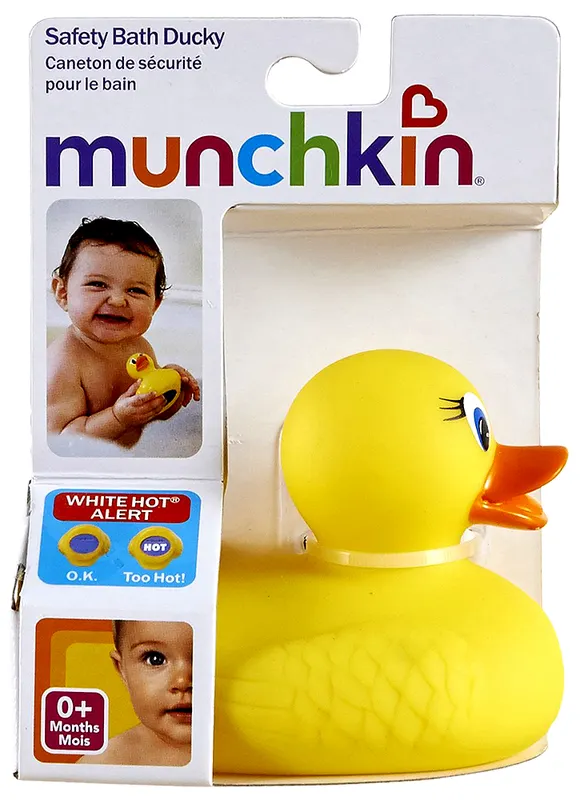 Produktas MUNCHKIN Safety Bath Duck reaguojantis į karštą vandenį 0m+  žaislas, 1 vnt. Paveikslėlis