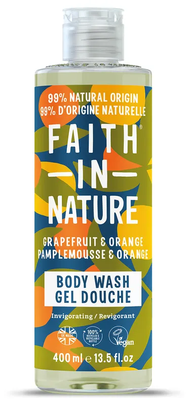 Produktas FAITH IN NATURE Grapefruit & Orange  dušo gelis, 400 ml Paveikslėlis