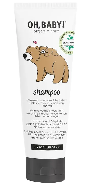 Produktas OH, BABY! Organic Care kasdienis šampūnas, 200 ml Paveikslėlis