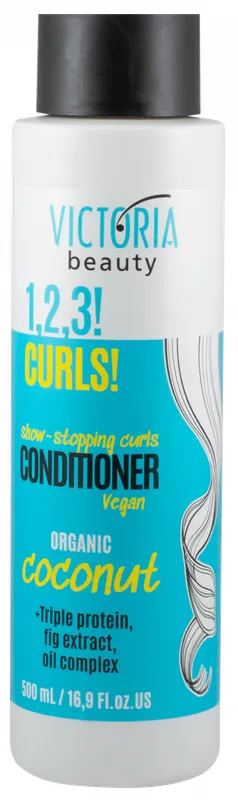 Produktas VICTORIA BEAUTY 1,2,3! Curls! for Curly Hair kondicionierius, 500 ml Paveikslėlis