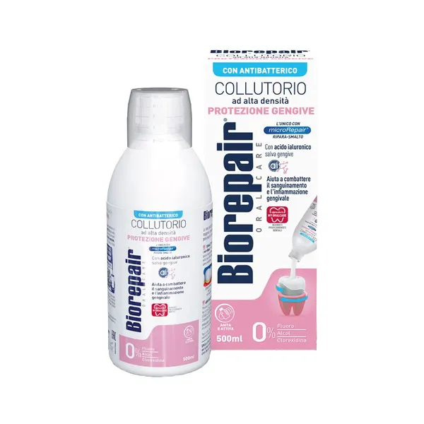 Produktas BIOREPAIR Gums burnos skalavimo skystis, 500 ml Paveikslėlis