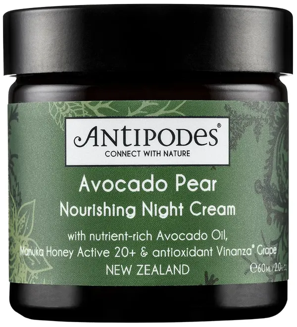 Produktas ANTIPODES AVOCADO PEAR maitinamasis naktinis veido kremas, 60 ml Paveikslėlis