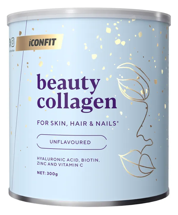 Produktas ICONFIT Beauty Collagen - Unflavoured milteliai, 300 g Paveikslėlis