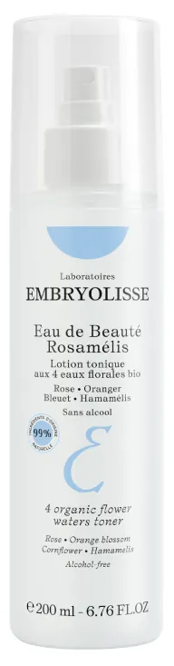 Produktas EMBRYOLISSE Eau De Beaute  4 gėlių vanduo tonikas, 200 ml Paveikslėlis