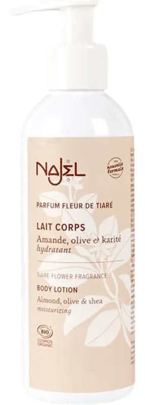 Produktas NAJEL Tiaré gėlių  kūno pienelis, 200 ml Paveikslėlis