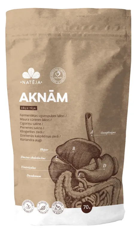 Produktas NATĒJA  kepenų veiklai palaikyti biri arbata, 70 g Paveikslėlis