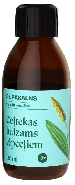 Produktas DR. PAKALNS kvėpavimo takų gleivinės nuraminimui  balzamas, 120 ml Paveikslėlis