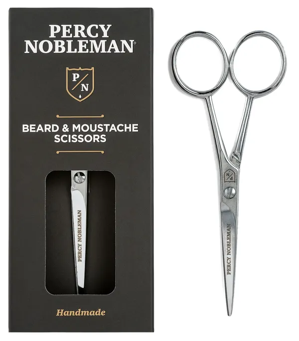 Produktas PERCY NOBLEMAN Beard & Moustache žirklės, 1 vnt. Paveikslėlis