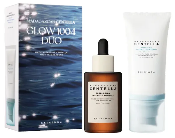 Produktas SKIN1004 Madagascar Centella Glow 1004 spindesio ir švytėjimo suteikiantis rinkinys, 1 vnt. Paveikslėlis