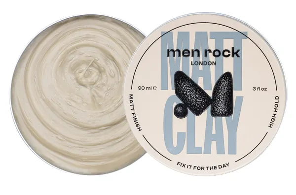 Produktas MEN ROCK High Hold Matt Finish, Matt molis, 90 ml Paveikslėlis