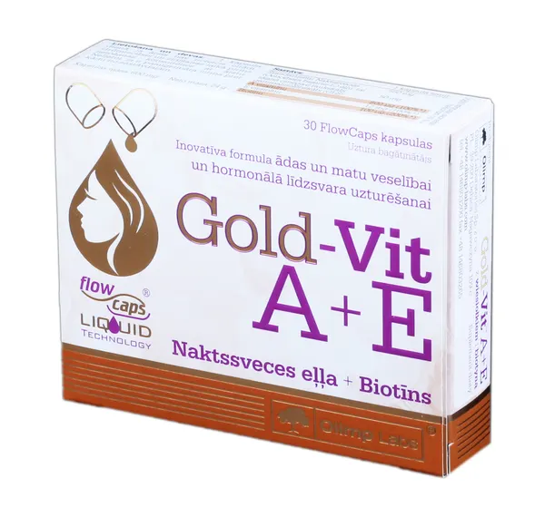 Produktas OLIMP LABS Gold - Vit A + E kapsulės, 30 vnt. Paveikslėlis