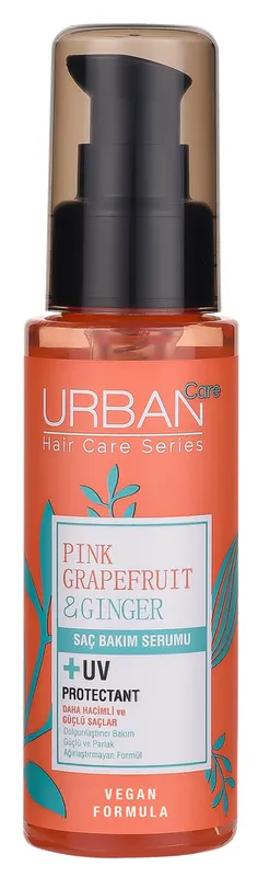 Produktas URBAN CARE Pink Grapefruit & Ginger plaukų serumas, 75 ml Paveikslėlis