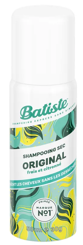 Produktas BATISTE Original sausas šampūnas, 50 ml Paveikslėlis