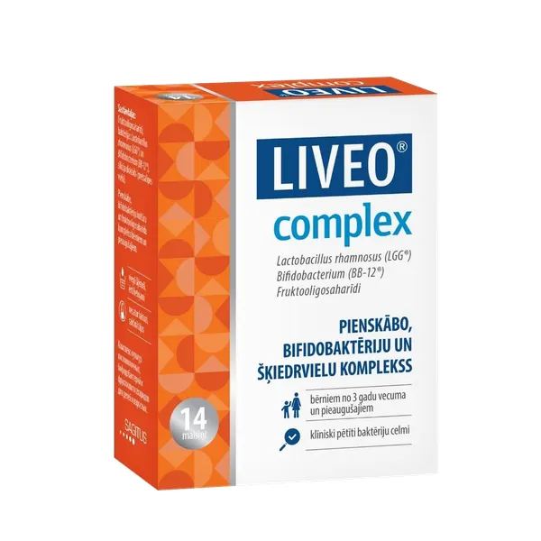 Produktas LIVEO  Complex paketėliai, 14 vnt. Paveikslėlis