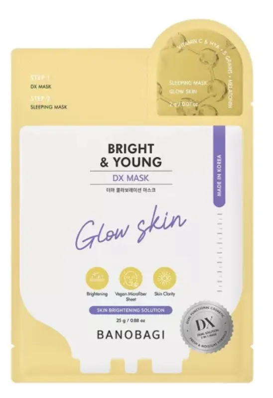 Produktas BANOBAGI Derma Expert 2 Step Brightening lakštinė veido kaukė, 1 vnt. Paveikslėlis