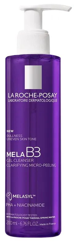 Produktas LA ROCHE-POSAY Mela B3 Micro odos atspalviui išlyginti valomasis gelis, 200 ml Paveikslėlis