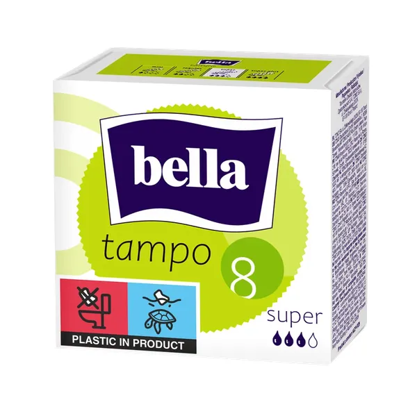 Produktas BELLA Easy Twist Super  tamponai, 8 vnt. Paveikslėlis
