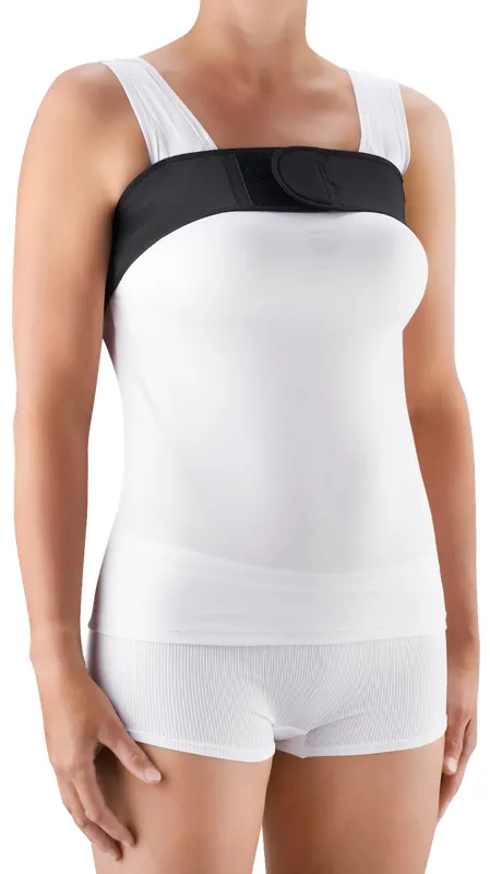 Produktas TONUS ELAST  9914, 4 dydis, juodas pooperacinis krūtų stabilizavimo diržas, 1 vnt. Paveikslėlis