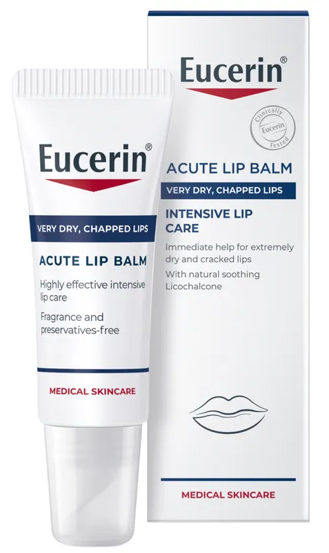 Produktas EUCERIN Acute Lip Balm lūpų balzamas, 10 ml Paveikslėlis