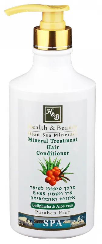 Produktas HEALTH&BEAUTY Dead Sea Minerals Sea Buckthorn & Aloe Vera kondicionierius, 780 ml Paveikslėlis