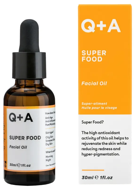 Produktas Q+A Super Food veido aliejus, 30 ml Paveikslėlis