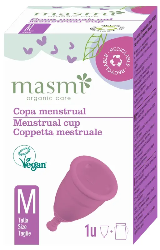 Produktas MASMI M menstruacinė taurelė, 1 vnt. Paveikslėlis