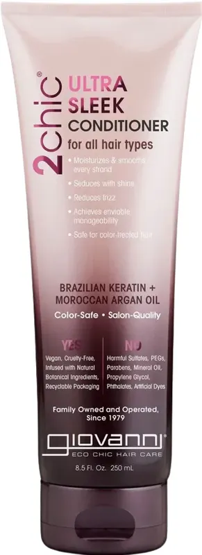 Produktas GIOVANNI 2chic Ultra Sleek kondicionierius, 250 ml Paveikslėlis