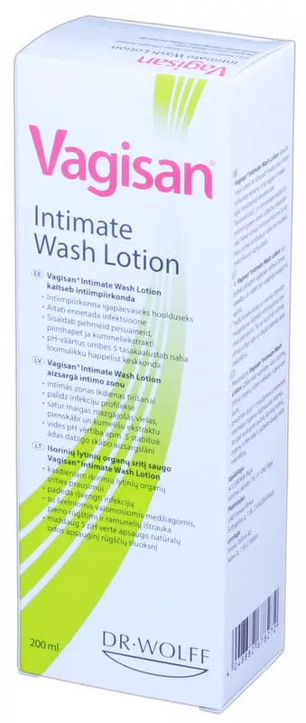 Produktas VAGISAN Intimate Wash Lotion losjonas, 200 ml Paveikslėlis