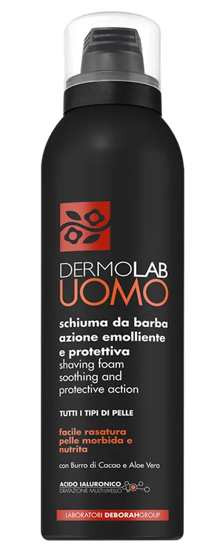 Produktas DERMOLAB Uomo Soothing and Protective Action skutimosi putos, 200 ml Paveikslėlis