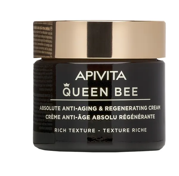 Produktas APIVITA Queen Bee, sausai ir brandžiai odai veido kremas, 50 ml Paveikslėlis
