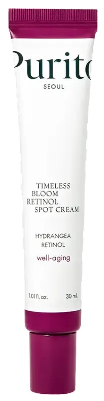Produktas PURITO Timeless Bloom Retinol Spot, elastingumo suteikiantis veido kremas, 30 ml Paveikslėlis