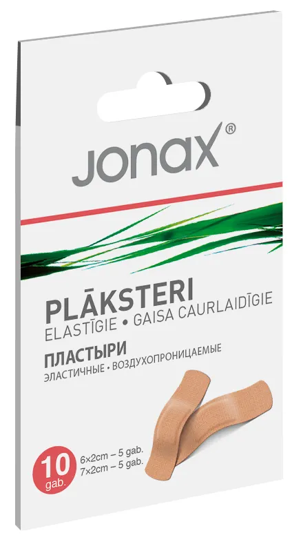 Produktas JONAX elastingas tvarstis, 10 vnt. Paveikslėlis