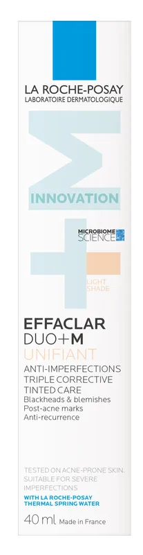 Produktas LA ROCHE-POSAY Effaclar Duo+M Unifiant veido kremas, 40 ml Paveikslėlis