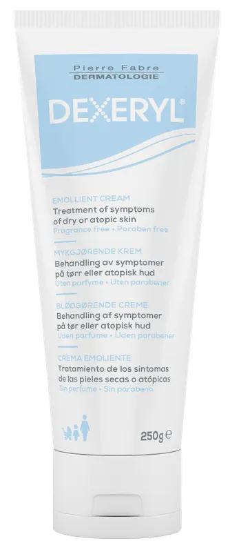 DEXERYL sausos ir atopinės odos priežiūrai kremas, 250 g
