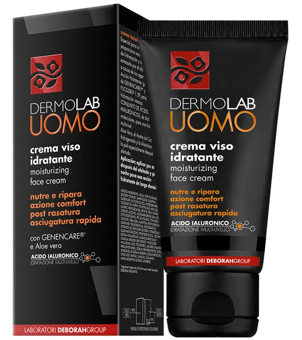 Produktas DERMOLAB Uomo Moisturizing veido kremas, 50 ml Paveikslėlis