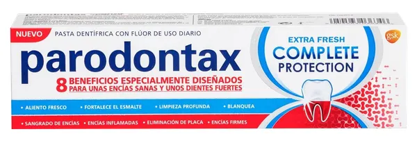 Produktas PARODONTAX Complete Protection Extra dantų pasta, 75 ml Paveikslėlis