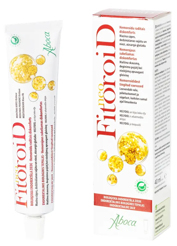 Produktas NEOFITOROID hemorojaus simptomams palengvinti  tepalas, 40 ml Paveikslėlis