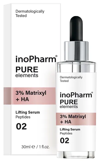 Produktas INOPHARM 3% Matrixyl + HA serumas, 30 ml Paveikslėlis