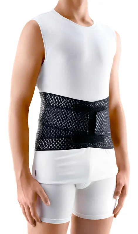 Produktas TONUS ELAST 0012-01 AIR, 6 dydis, juodos spalvos atraminis nugaros diržas, 1 vnt. Paveikslėlis