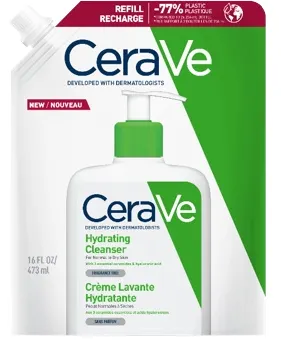 Produktas CERAVE Hydrating (refill) prausiklis, 473 ml Paveikslėlis