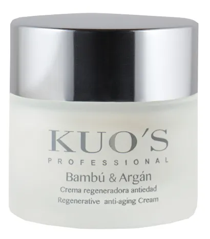 Produktas KUOS Bamboo & Argan veido kremas, 50 ml Paveikslėlis
