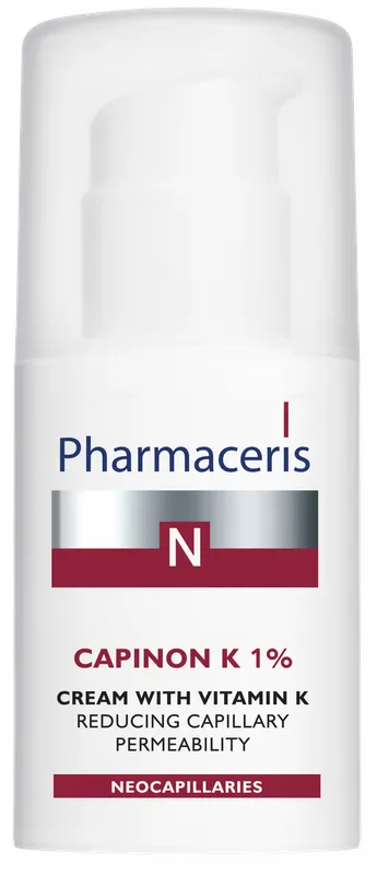 Produktas PHARMACERIS N CAPINON-K veido kremas, 30 ml Paveikslėlis