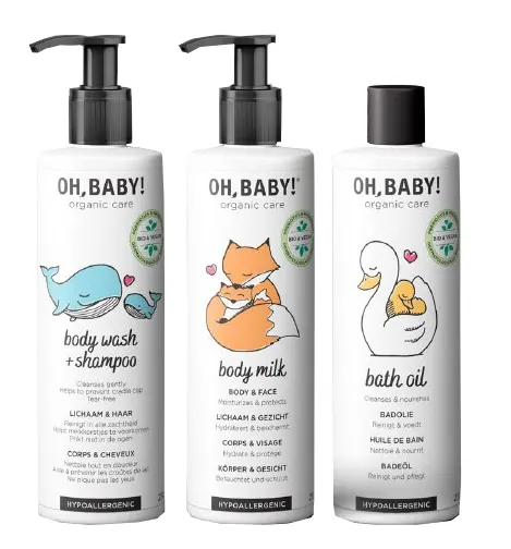 Produktas OH, BABY! kūdikių odos priežiūros dovanų rinkinys, 1 vnt. Paveikslėlis