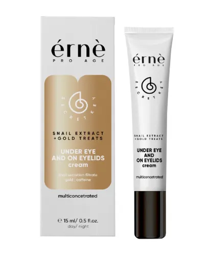 Produktas ERNE su sraigių ekstraktu paakių kremas, 15 ml Paveikslėlis