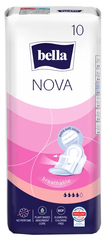 Produktas BELLA Nova Maxi higieniniai paketai, 10 vnt. Paveikslėlis