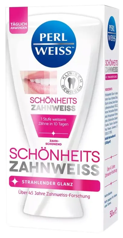 Produktas PERLWEISS Whitening dantų pasta, 50 ml Paveikslėlis