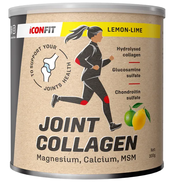 Produktas ICONFIT Joint Collagen Lemon-Lime sąnariams milteliai, 300 g Paveikslėlis